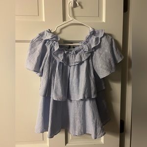 Zara Ruffle Top